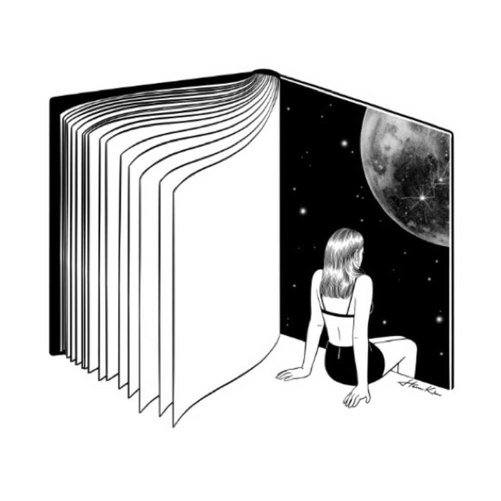 Henn Kim ‘Reading is Dreaming with Your Eyes Open’ 13” x 17” Print